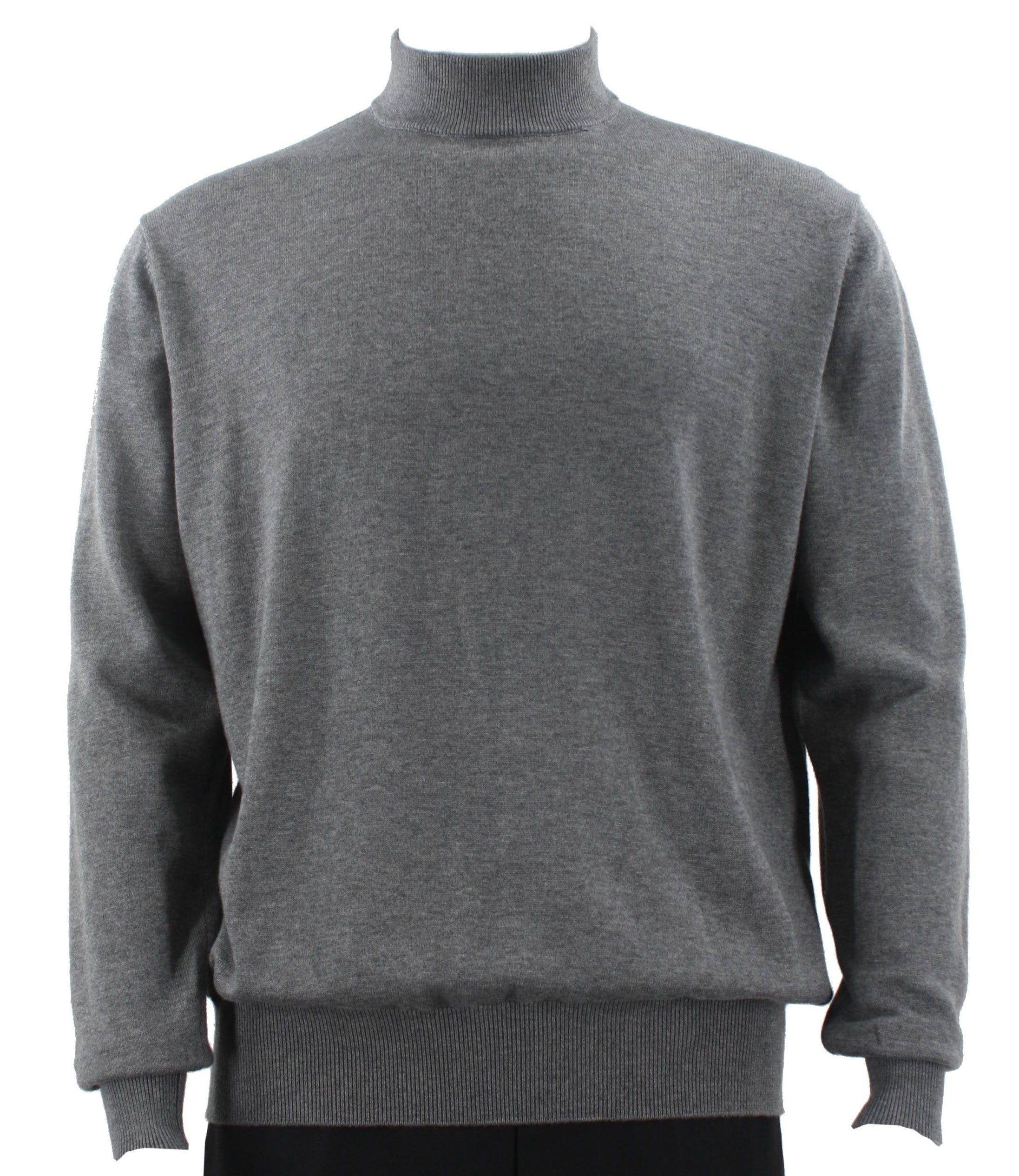 Bassiri Long Sleeve Mock Neck Smoke Sweater 630 - Cozy Fall & Winter Pullover for Women, Perfect for Casual Outfits, Office Wear, and Layering