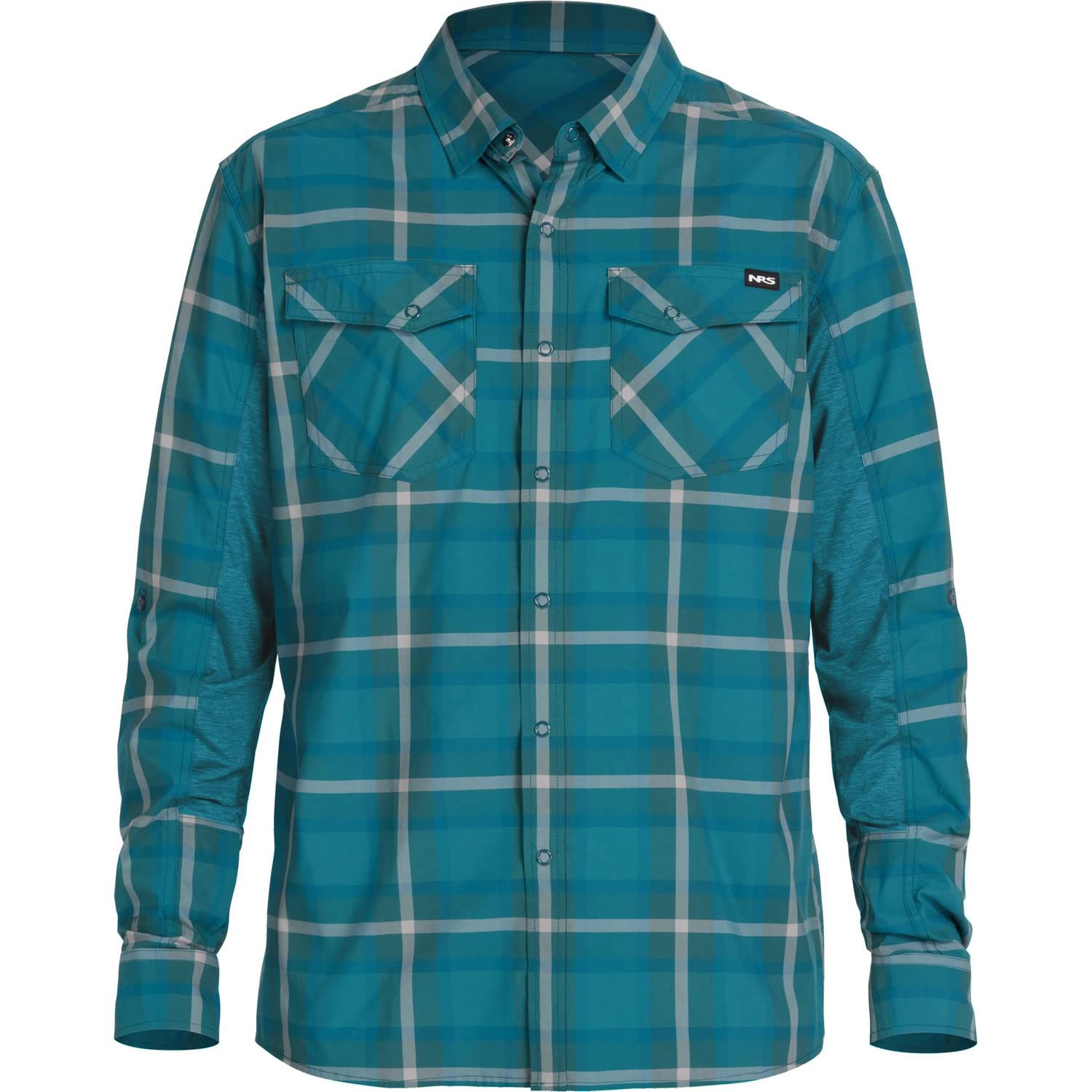 NRS Men's Guide Long Sleeve Shirt - UPF 50+ Sun Protection, Quick-Dry Fishing & Outdoor Shirt for Hiking, Kayaking, and Adventure Travel