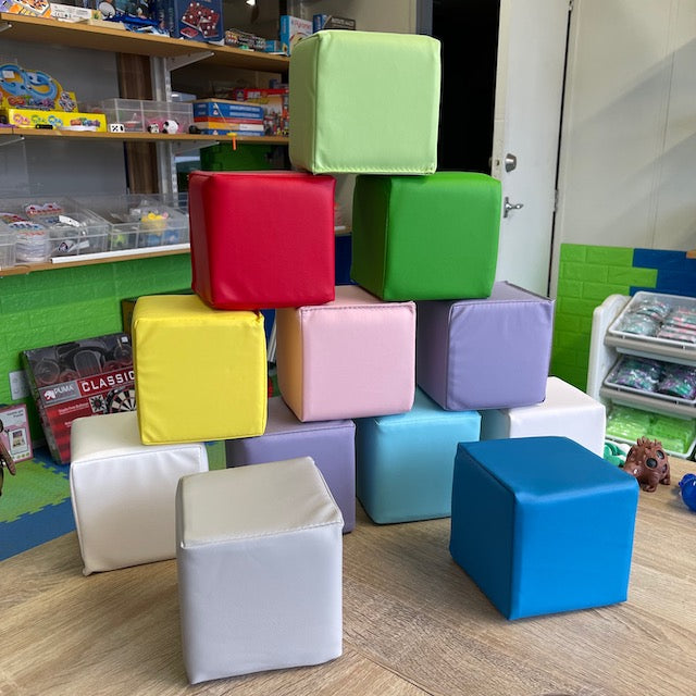 Premium Soft Play Mini Building Blocks for Toddlers - 12cm Safe & Non-Toxic - STEM Educational Toys for Kids - Perfect for Daycare, Preschool & Home Playrooms