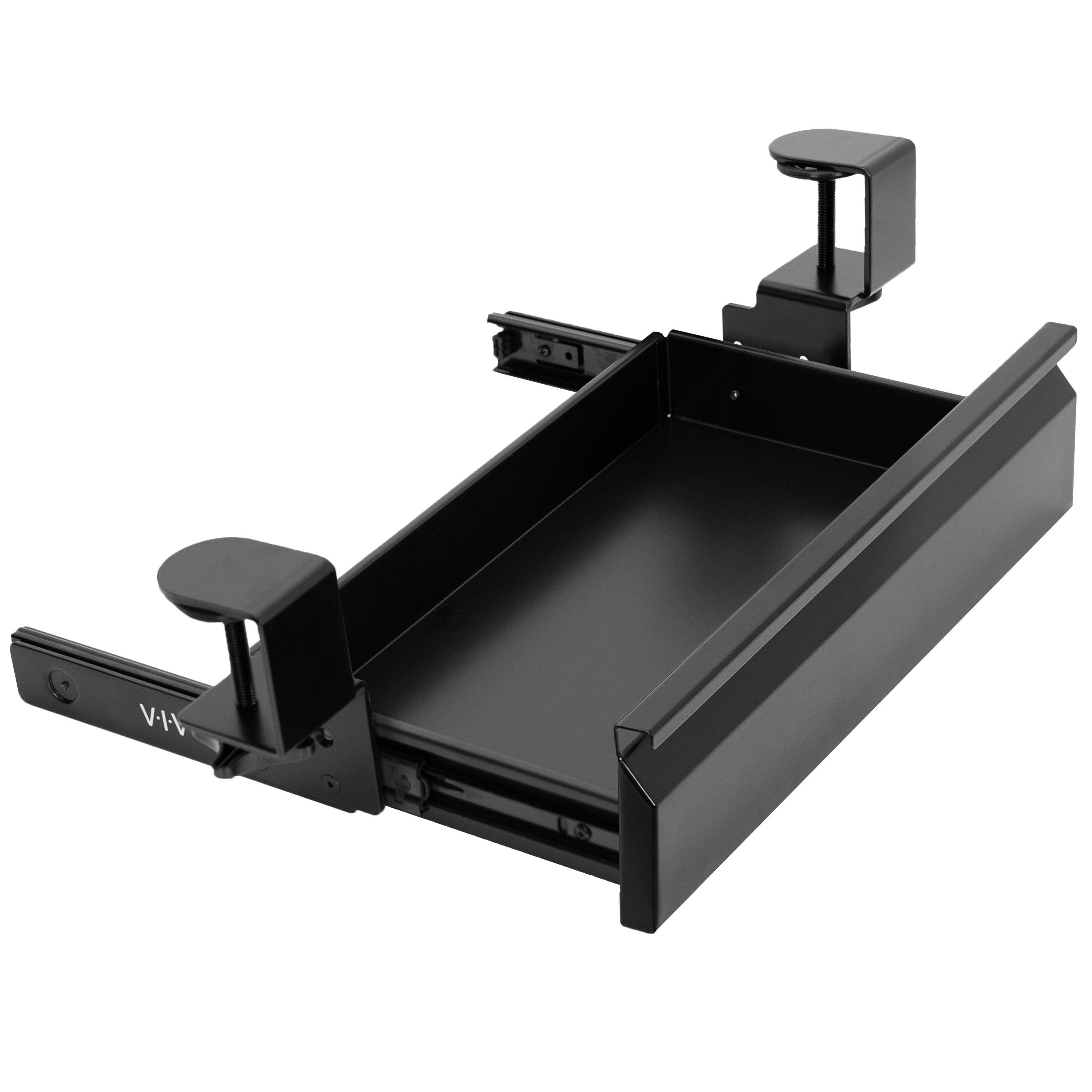Space-Saving Clamp-On Desk Drawer Organizer - Under Desk Storage for Office, Home & Dorm - Perfect for Pens, Files & Office Supplies