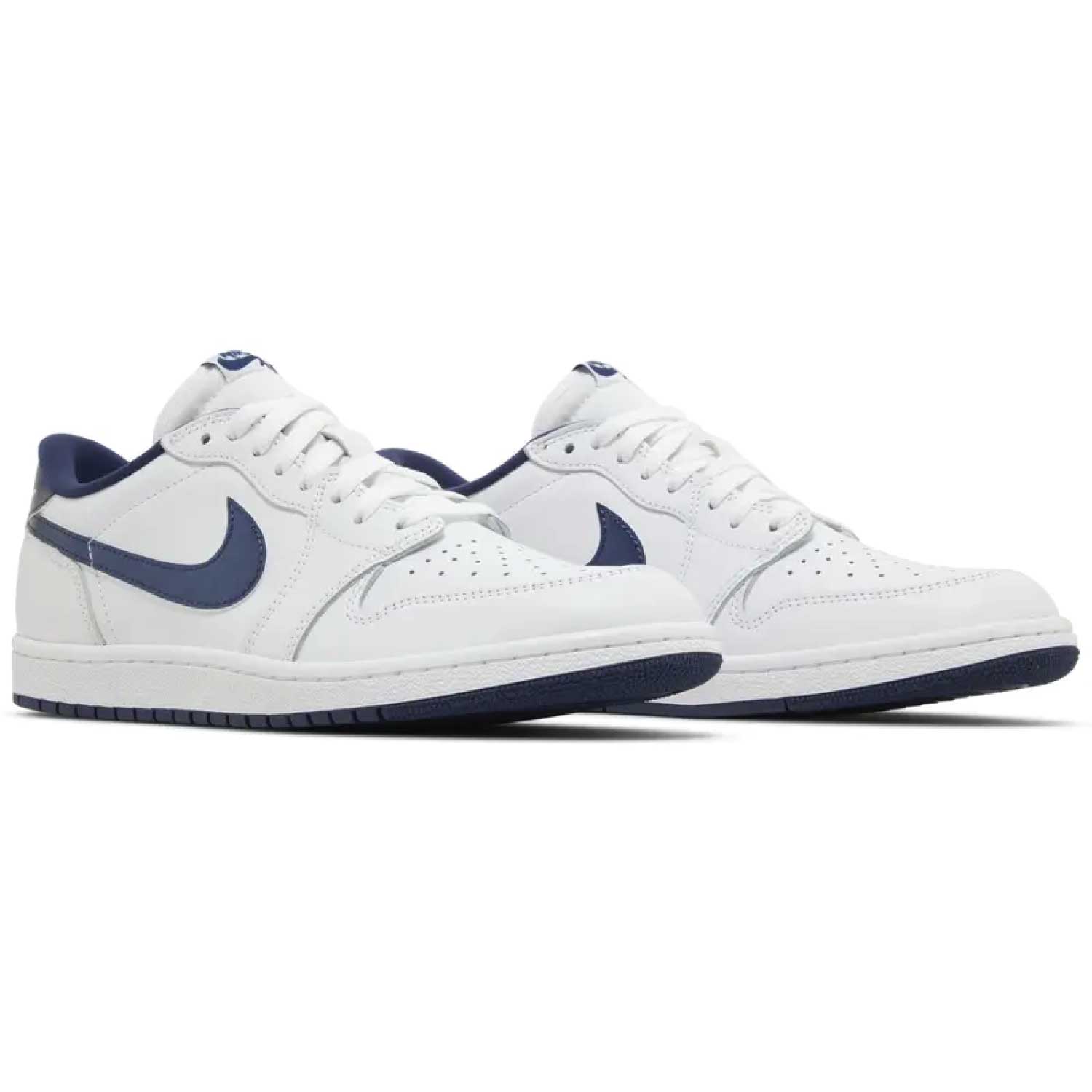 Air Jordan 1 Retro Low '85 OG 'Metallic Blue' 2024 - Men's Basketball Shoes for Casual Wear & Street Style