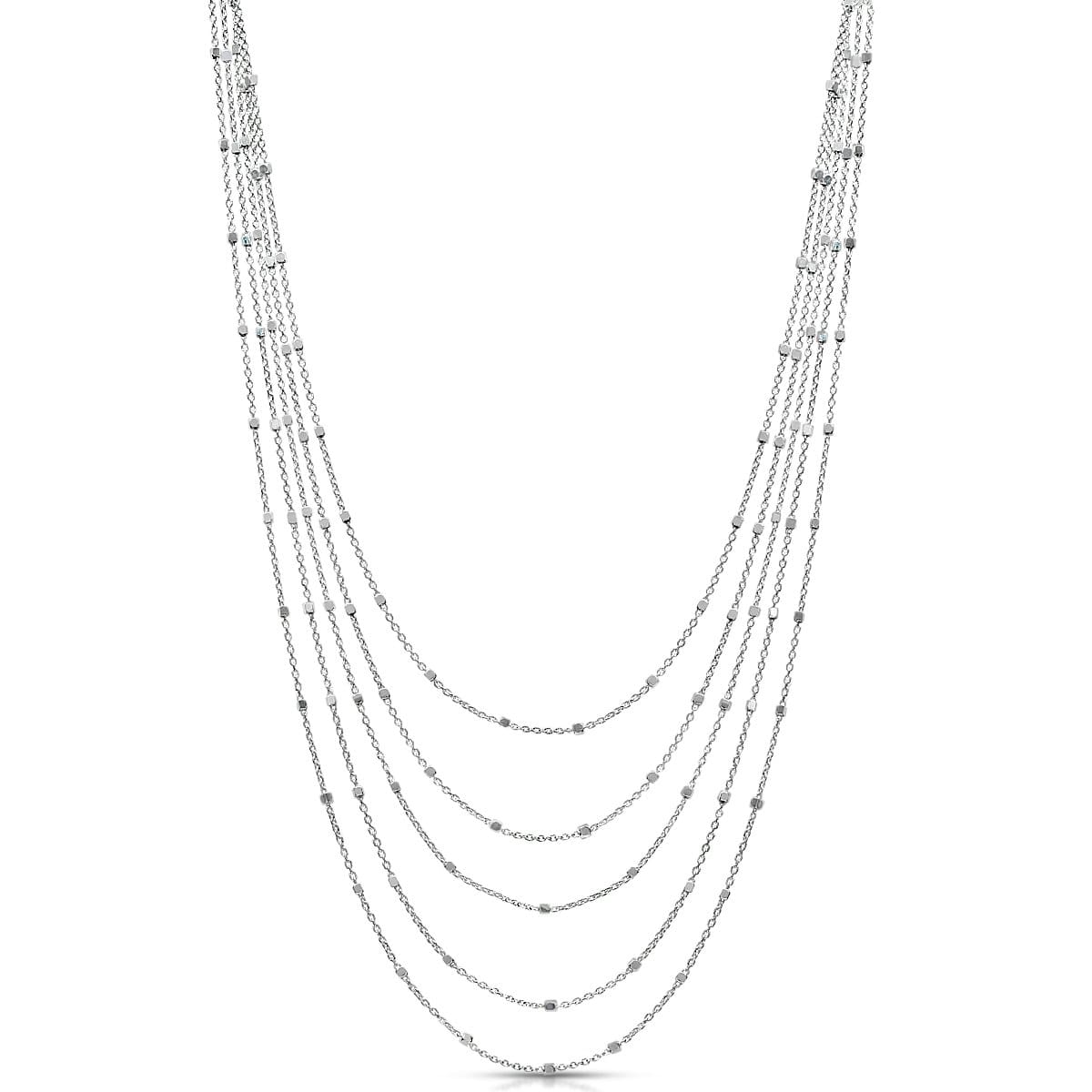 Elegant Layered Cascade Necklace for Women - Trendy Boho Chic Jewelry for Everyday Wear & Special Occasions