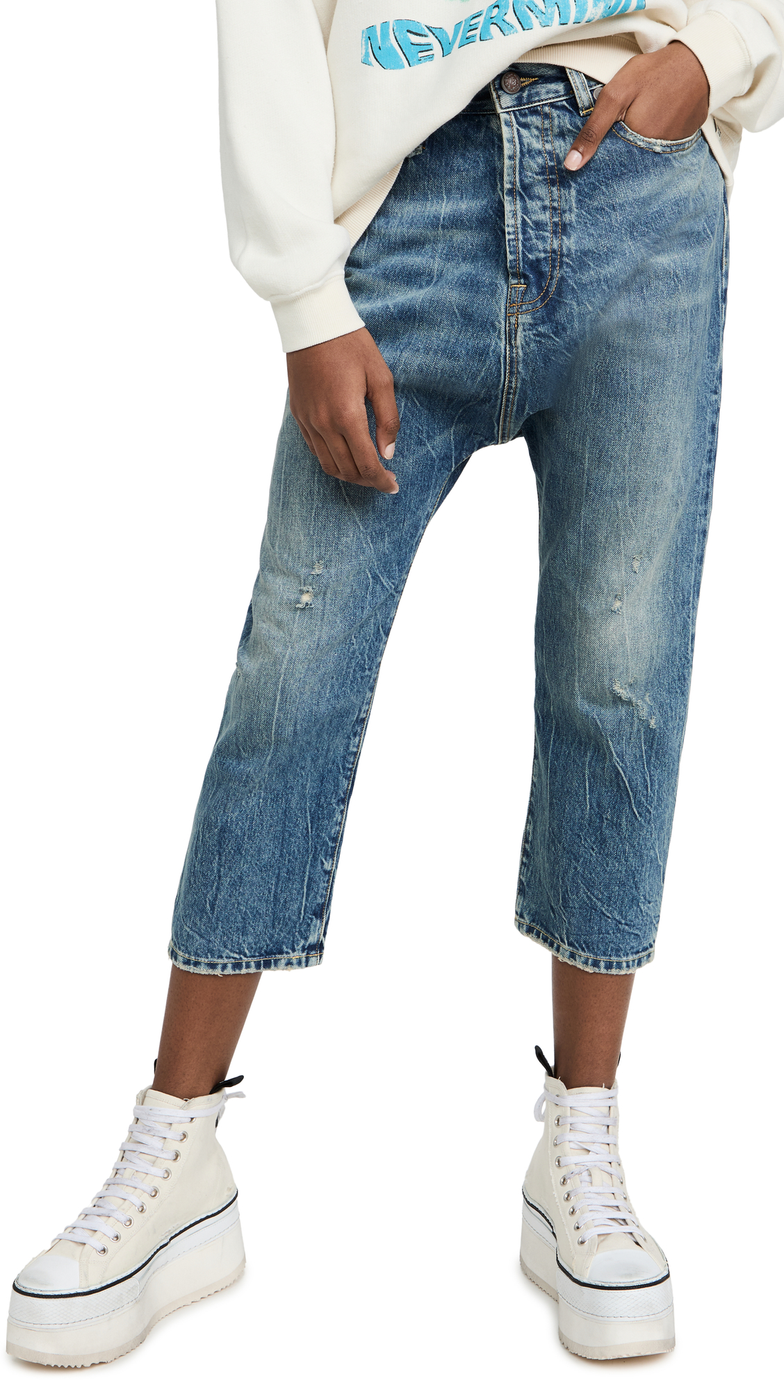 R13 Women's High Waist Skinny Jeans - Stretch Denim Pants for a Flattering Fit | Perfect for Casual Outfits, Date Nights & Office Wear