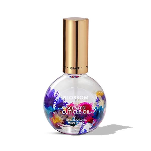 Blossom Fruit Scented Grape Cuticle Oil - 1 oz Nail Care Treatment for Dry, Damaged Nails | Perfect for Manicures, Pedicures & At-Home Nail Care