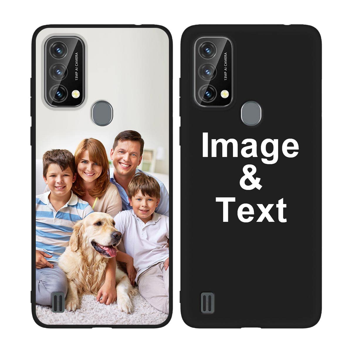 Custom Blackview A50 Phone Case with Personalized Picture - Shockproof Silicone Protective Cover, Soft Candy Design for Birthday & Mother's Day Gifts - Perfect for Everyday Protection and Special Occasions