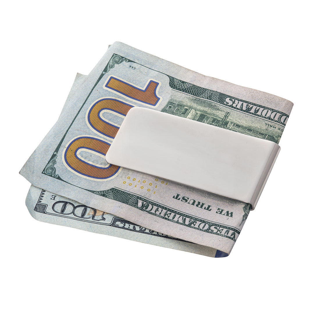 Premium Stainless Steel Money Clip - Slim & Secure Cash Holder for Men & Women - Perfect for Bills, Cards & ID - Ideal for Travel, Business & Everyday Use
