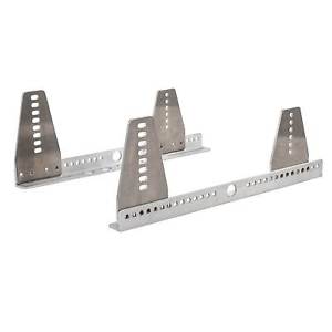 5mm Aluminum Seat Mounts - Fully Adjustable Universal Fit for Motorcycle, ATV, UTV & Off-Road Vehicles - Heavy Duty Brackets for Custom Seating Solutions