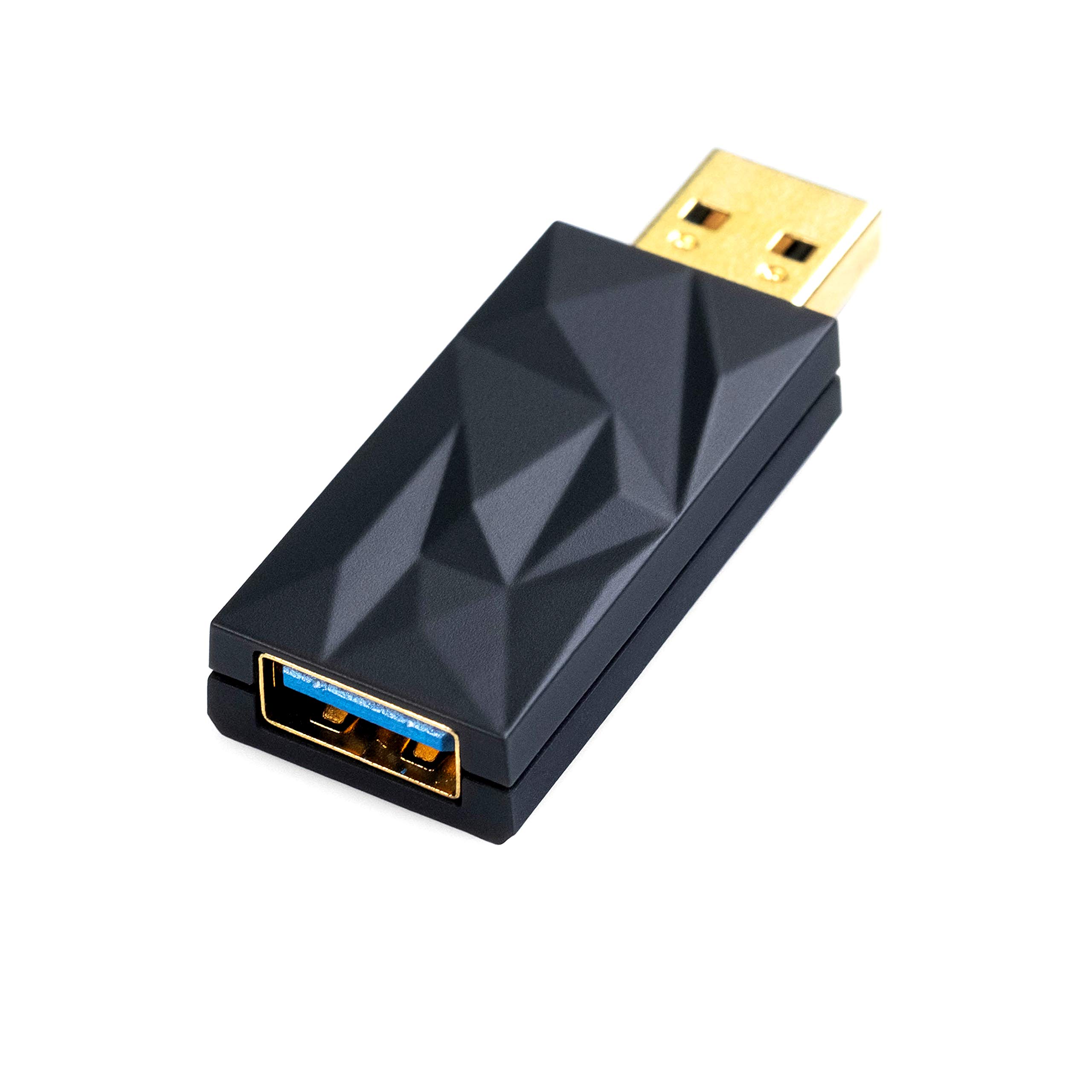 iFi iSilencer+ USB Audio Noise Eliminator & Suppressor - High-Quality USB A to A Adapter for Audiophile System Upgrade | Perfect for Home Studio, Gaming & Hi-Fi Audio Setups