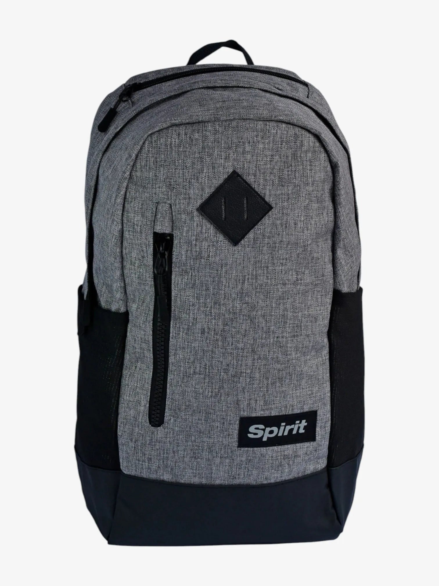 Spirit Crew Gray Backpack - Durable & Stylish School, Travel & Outdoor Hiking Bag for Men & Women