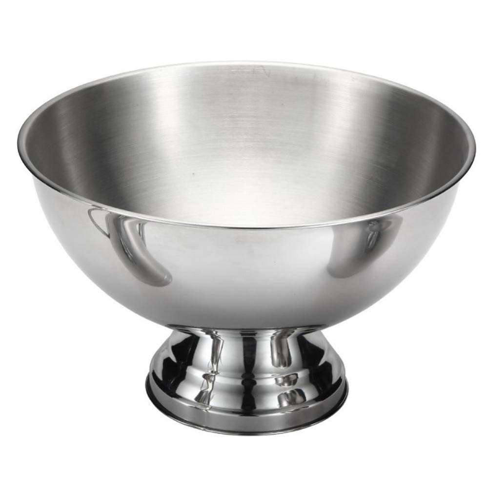 Premium Stainless Steel Ice Bucket for Beer, Champagne & Wine - Large Metal Ice Cube Bowl for Bar, Party & Home Use - Perfect for Chilling Drinks & Serving Ice Cream