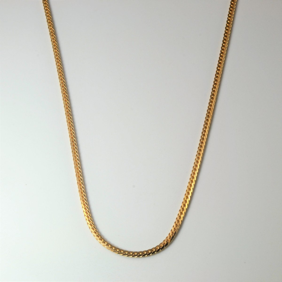 10K Yellow Gold Cuban Link Chain Necklace 21.5 Inches - Perfect for Men's & Women's Fashion, Gift Giving & Everyday Wear