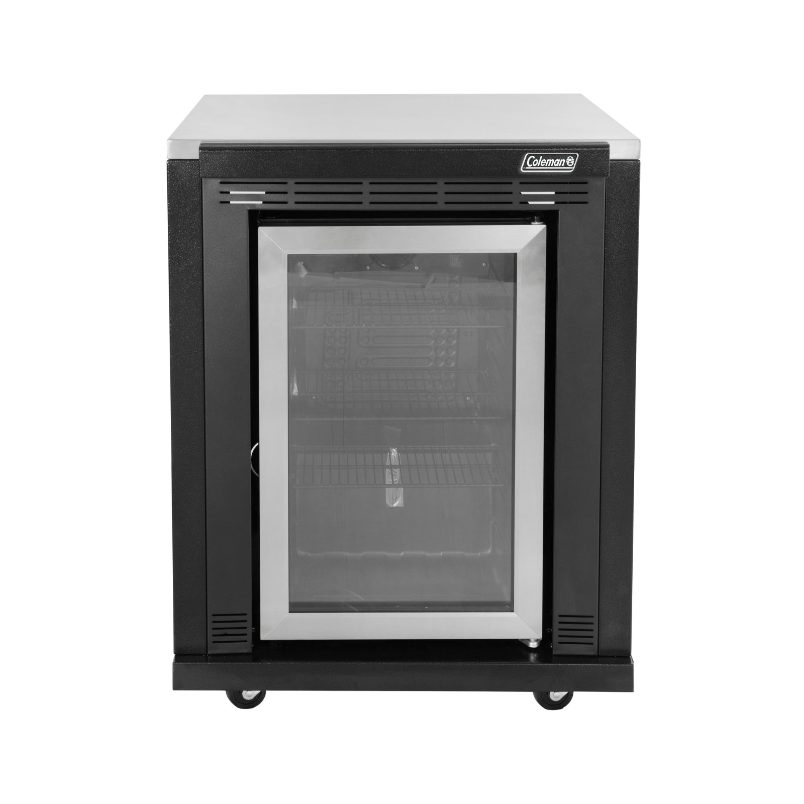 Coleman Revolution Portable Fridge - 54 Quart Black Matte Cooler for Camping, Tailgating & Outdoor Adventures | REVFRMA | Compact & Energy Efficient