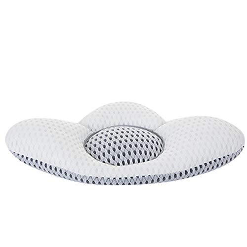 Organic Buckwheat Leaf-Shaped Back Pillow - Ergonomic Lumbar Support for Pregnancy, Sleep & Herniated Disc Relief - Perfect for Bed, Office & Car Comfort