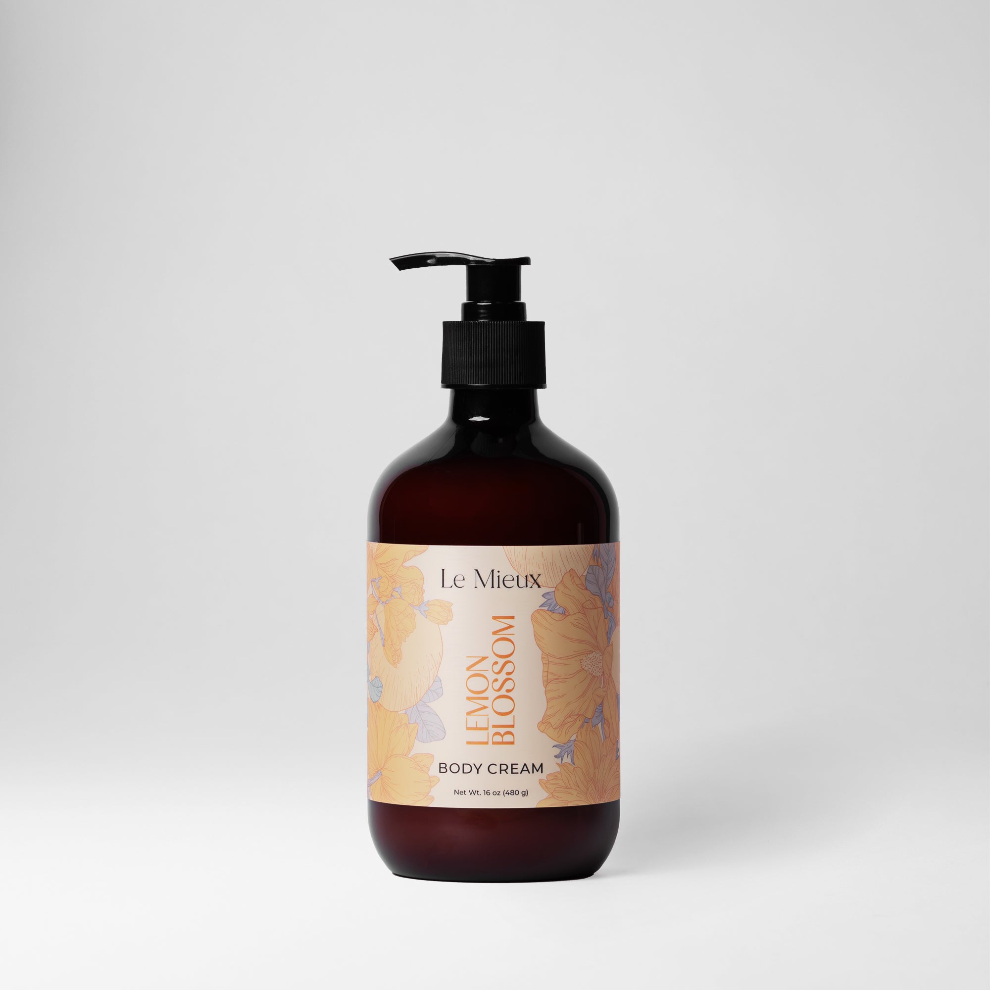 Lemon Blossom Body Cream - Moisturizing & Nourishing Citrus Scented Lotion for Dry Skin | Perfect for Daily Hydration & Spa Day Self-Care