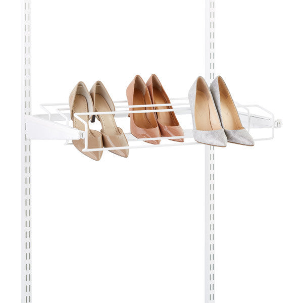 Space-Saving Gliding Shoe Rack Organizer - Expandable Shoe Storage Cabinet for Entryway, Closet & Bedroom - Perfect for Small Spaces & Shoe Collection Organization