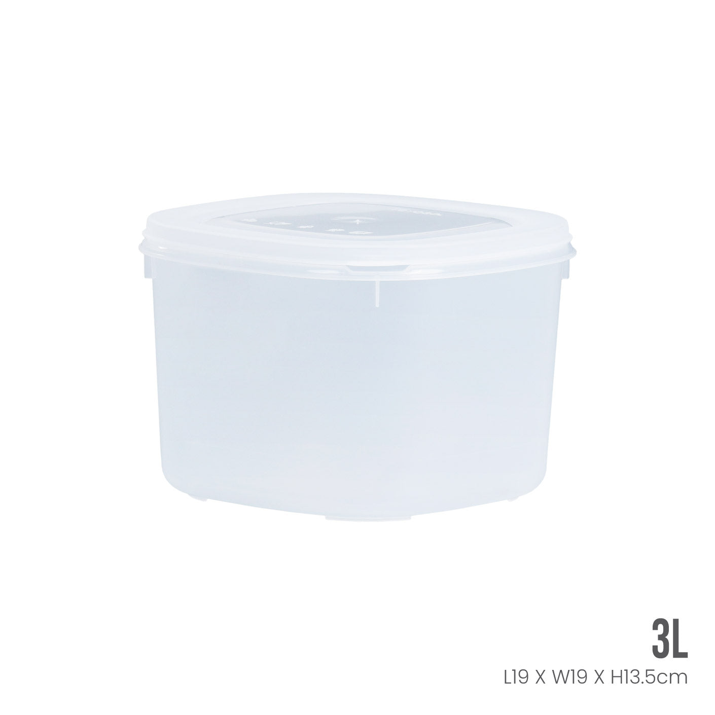 Fresh Square Box (3104) - Premium Storage Solution for Home, Office & Organizing - Perfect for Jewelry, Crafts & Small Items