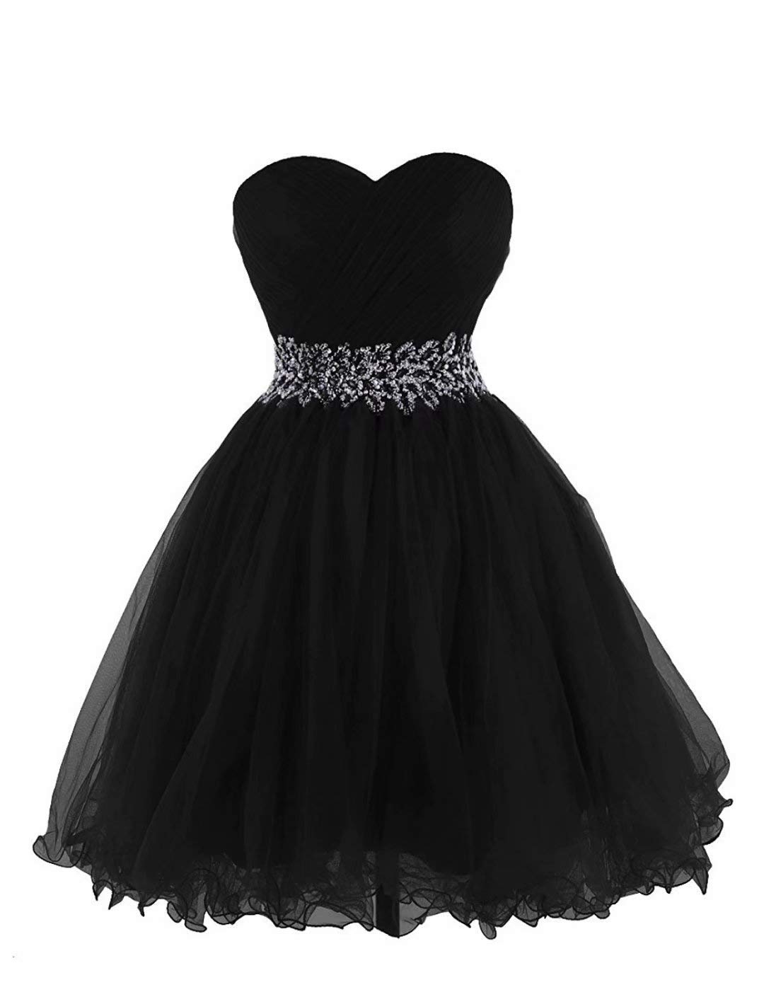 KARMA PROM Women's Sweetheart Neckline Tulle Cocktail Dress for Homecoming, Prom, Party & Special Occasions | Elegant A-Line Formal Gown with Flowy Skirt