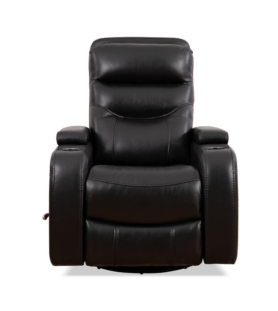 Black Eclipse Storage Recliner Chair - Comfortable Lift Recliner with Hidden Storage Compartment | Perfect for Living Room, Home Theater, and Elderly Relaxation