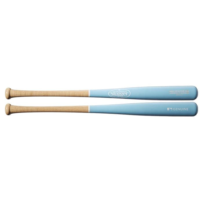 Louisville Slugger Genuine Mixed Blue Wood Baseball Bat - WBL2692010 | Professional & Youth Baseball Equipment for Training & Games
