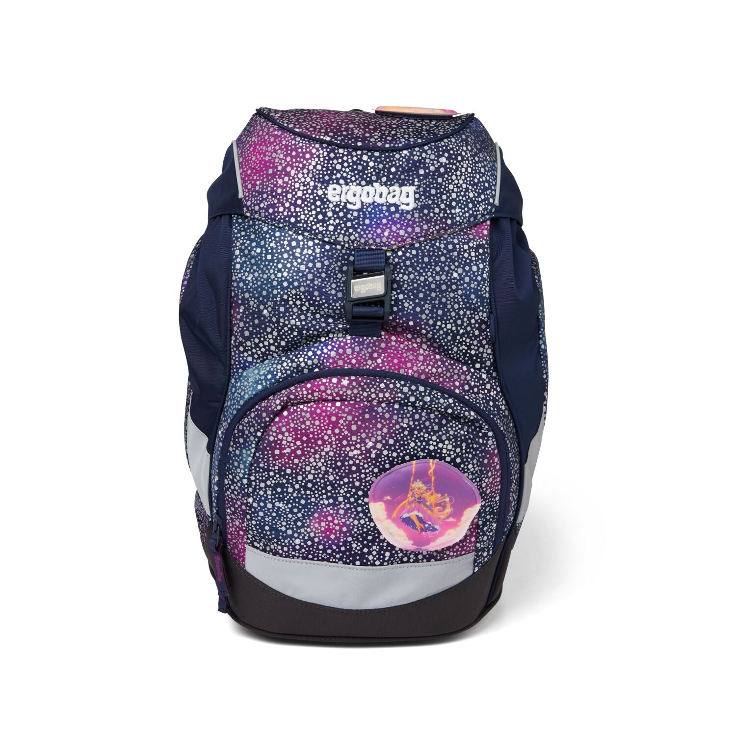 Ergobag Prime School Backpack - Bearlaxy Limited Edition | Lightweight & Durable Kids Bookbag for School, Travel & Daily Use