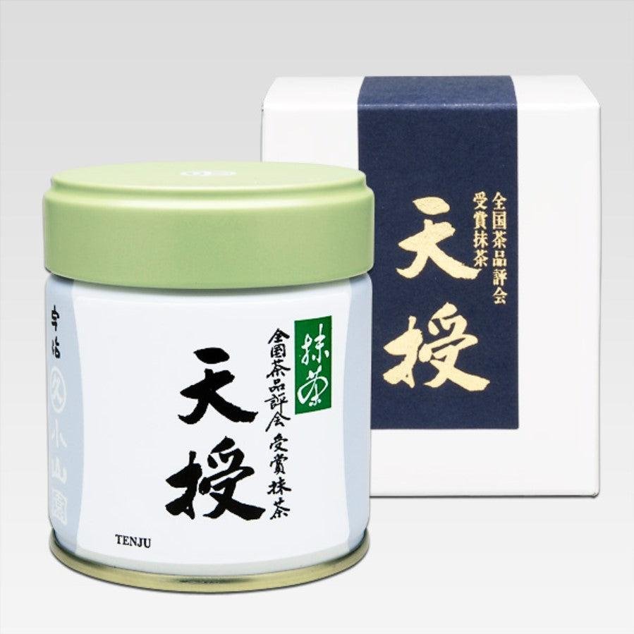Premium Uji Matcha Green Tea Powder 40g - Award-Winning Marukyu Koyamaen Tenju Ceremonial Grade - Perfect for Lattes, Baking & Traditional Tea Ceremonies