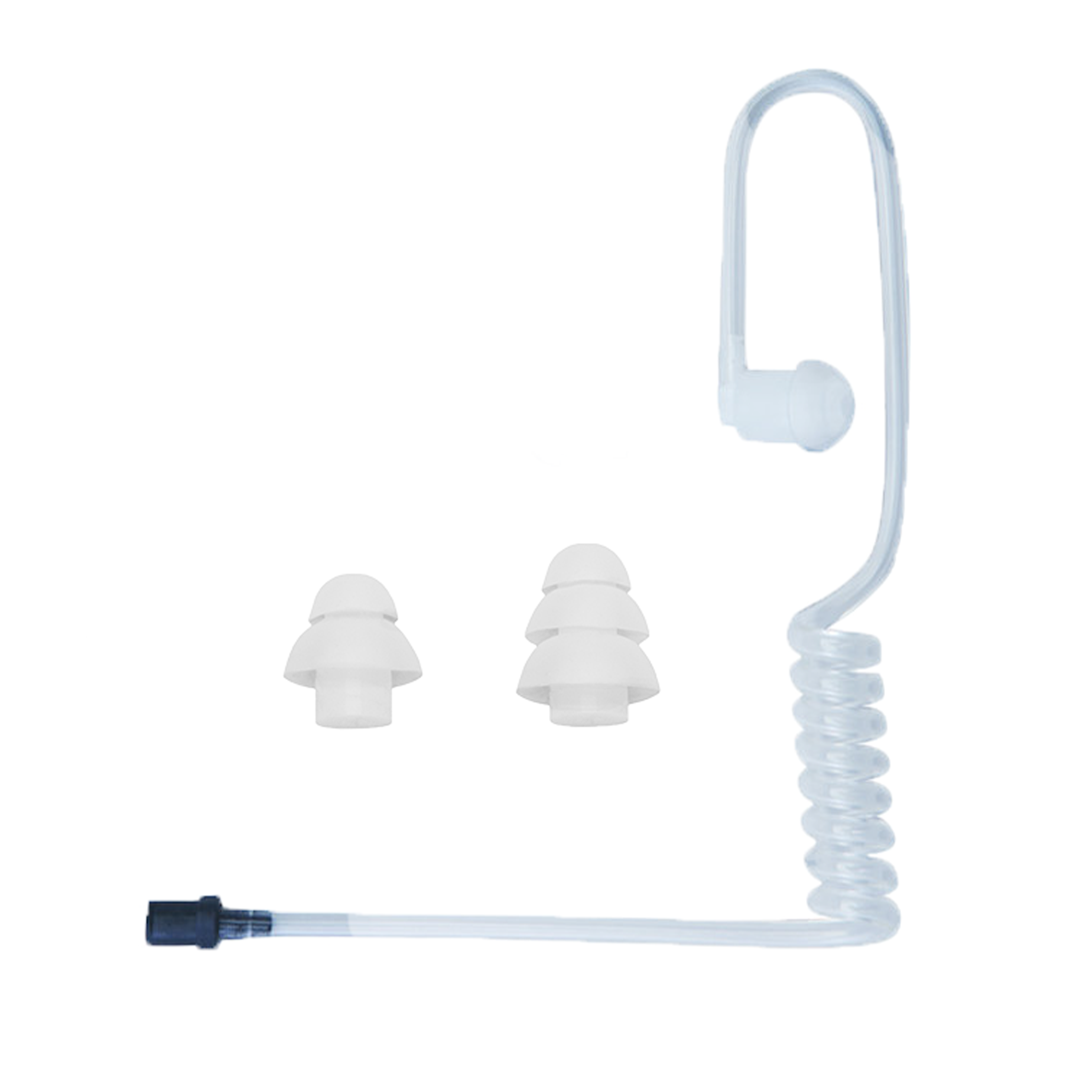 Atlantic HKLN4608A Surgical Grade Acoustic Tube Set for Hearing Aid Earpieces - Professional Medical & Audiologist Use | Replacement Tubes for Hearing Devices, Comfortable & Durable Design for Daily Wear