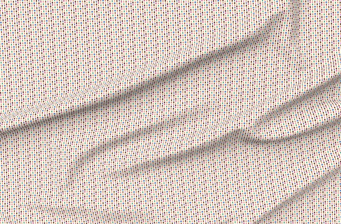 Small Purple Uterus Print Satin Fabric by The Yard - Premium Sewing Material for Apparel, Fashion, Blankets & Home Decor - Perfect for DIY Crafts, Lining, Dresses and Unique Gifts