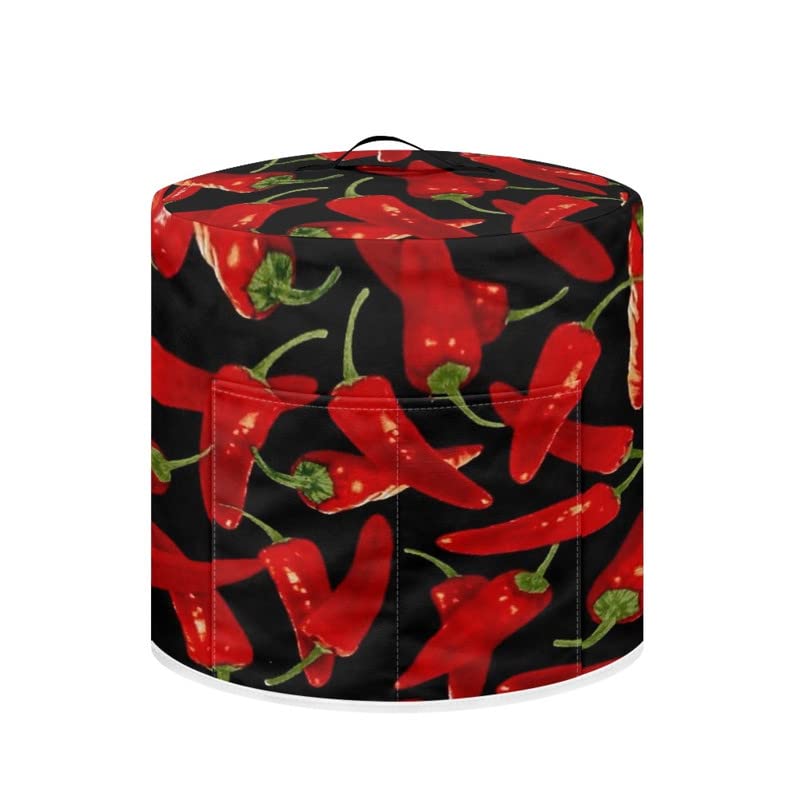 Cartoon Chili Rice Cooker Cover - Cute Hot Pepper Design Pressure Cooker Lid Protector for Kitchen Cooking Accessories | Perfect for Home, Dorm & Office Use