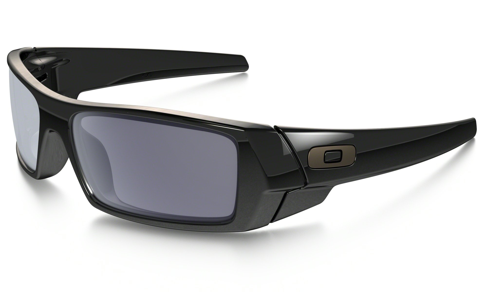 Oakley Gascan High Wrap Sunglasses with Cleaning Kit - Polarized Sports Sunglasses for Running, Cycling & Outdoor Activities