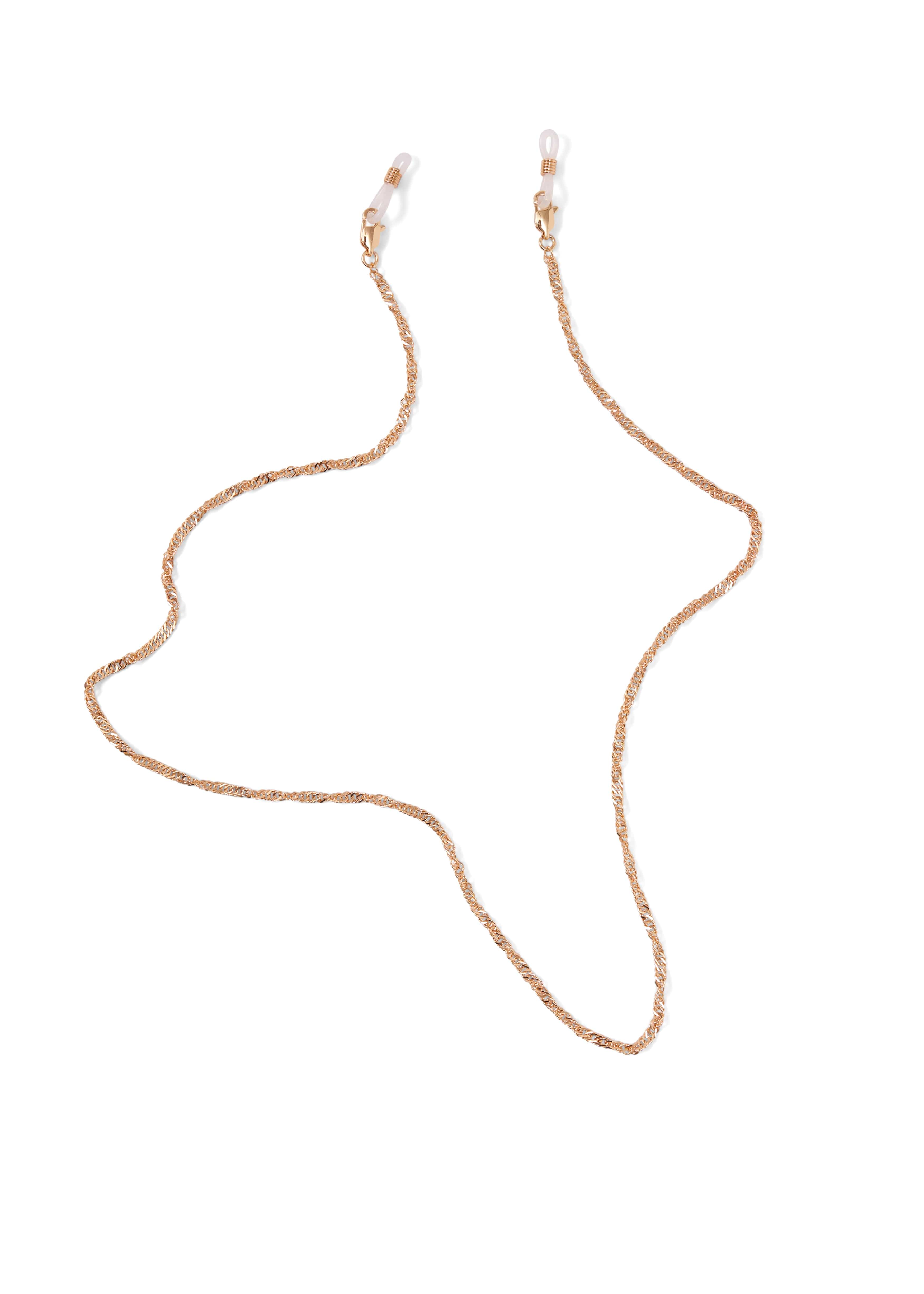 Rose Gold Twisted Chain Necklace for Women - Elegant Layering Jewelry for Everyday Wear & Special Occasions