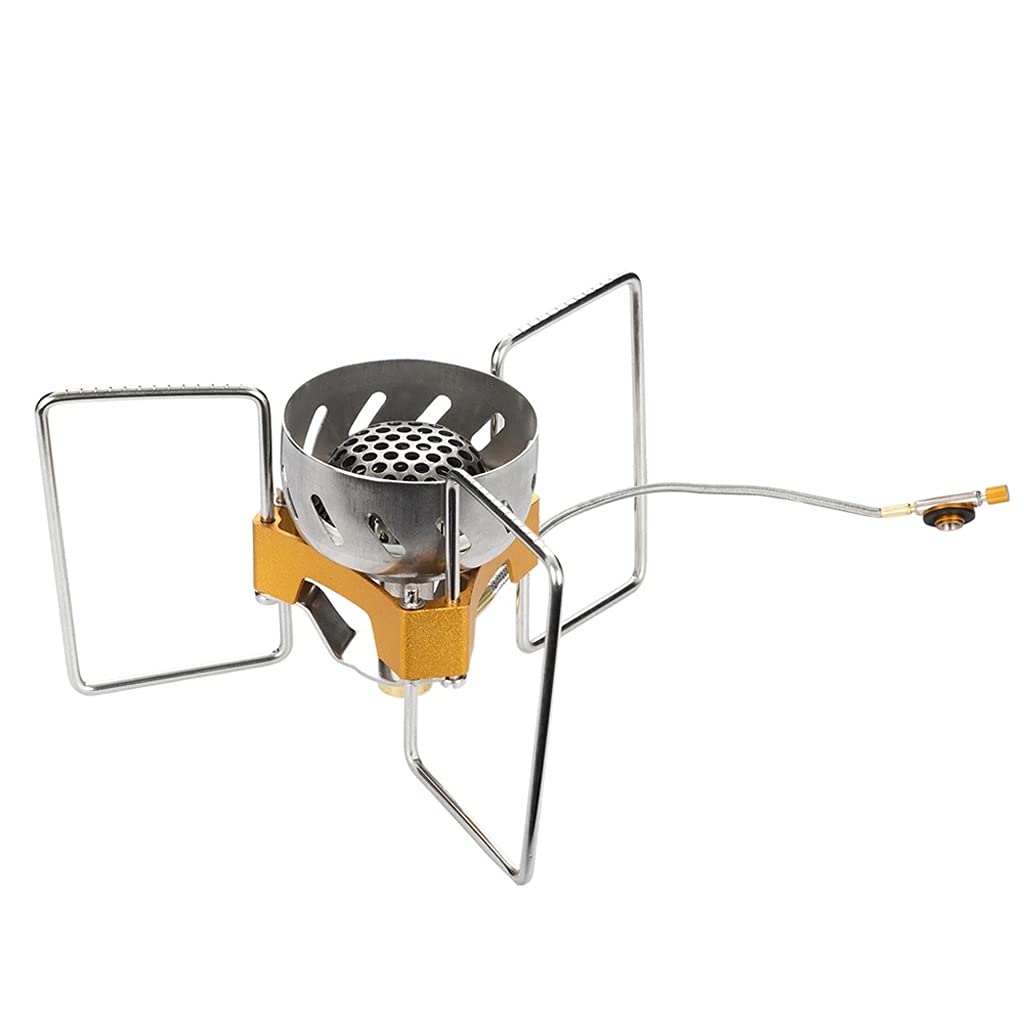 Portable 2900W Outdoor Camping Gas Stove - Compact & Lightweight Backpacking Stove for Hiking, Picnics & Emergency Cooking | Perfect for Campers, RV Trips & Survival Kits