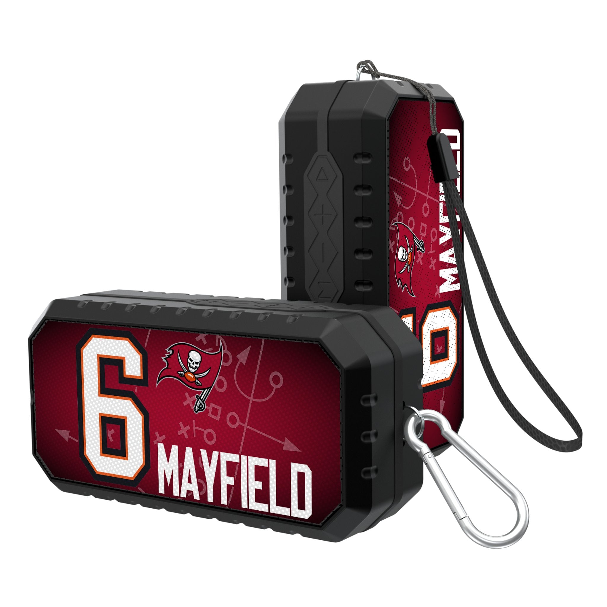 Baker Mayfield Tampa Bay Buccaneers Bluetooth Speaker - Portable Wireless Speaker with 6-Hour Playtime, Perfect for Tailgating, Beach Parties & Game Day Celebrations