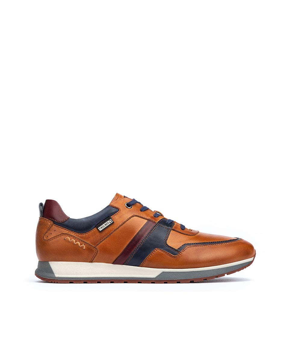 PIKOLINOS Men's Leather Sneakers - Comfortable & Stylish Cambil Design for Casual Wear, Walking & Travel