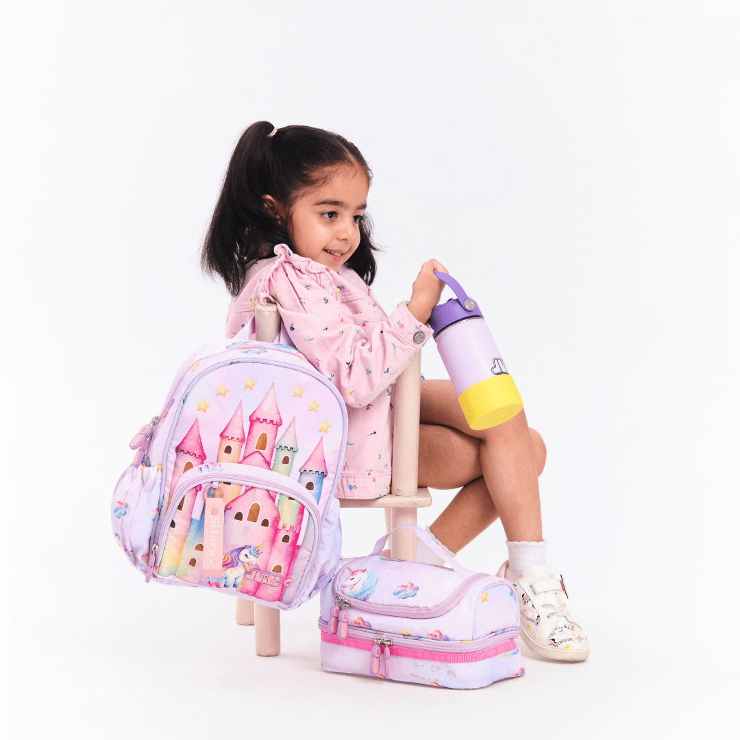 Cute Unicorn Small Backpack Set for Kids - Perfect for School, Travel & Birthday Gifts | Waterproof & Lightweight Design