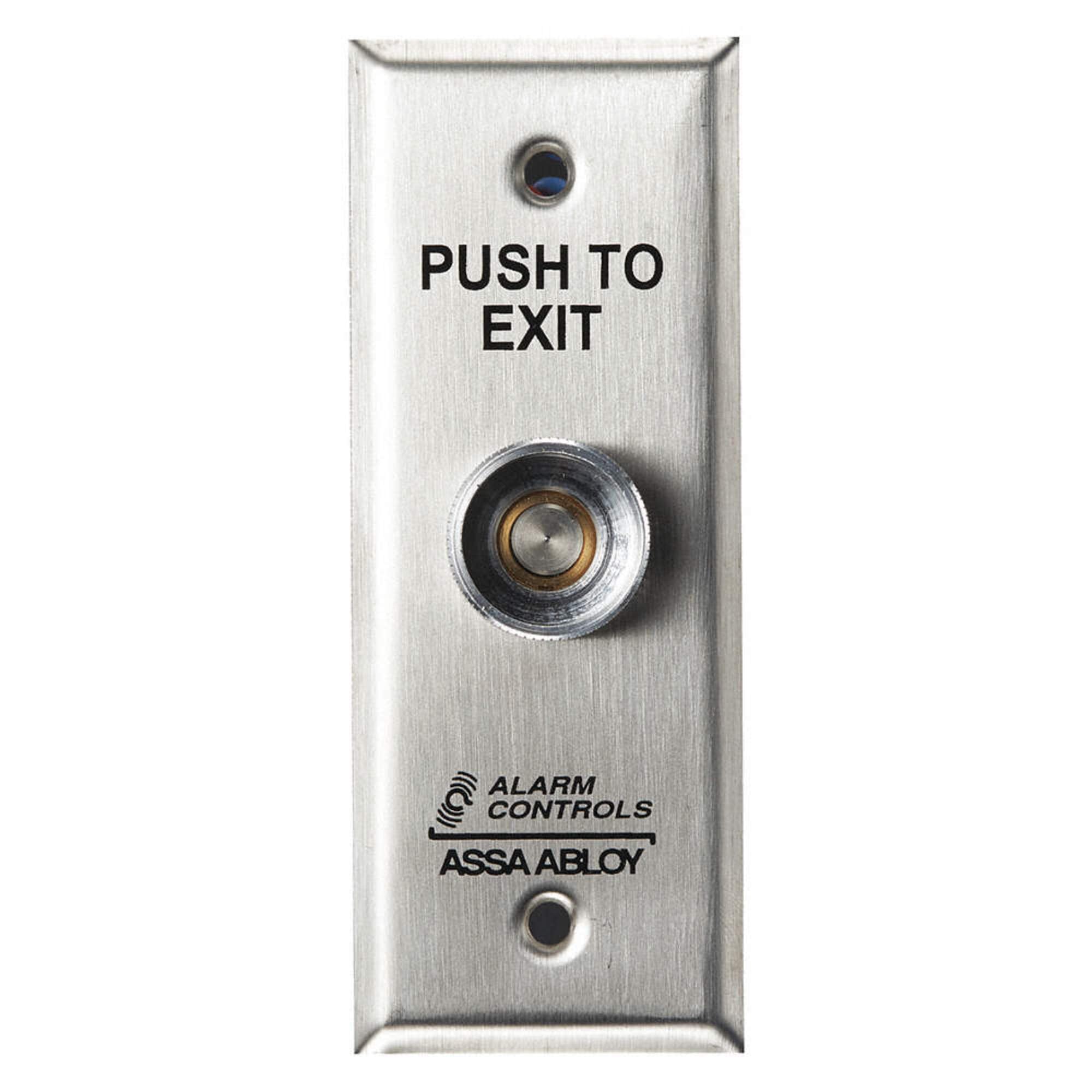 TS-15 EXIT Button Pneumatic Timer Narrow - Industrial Safety Equipment for Factory Automation & Emergency Exit Systems
