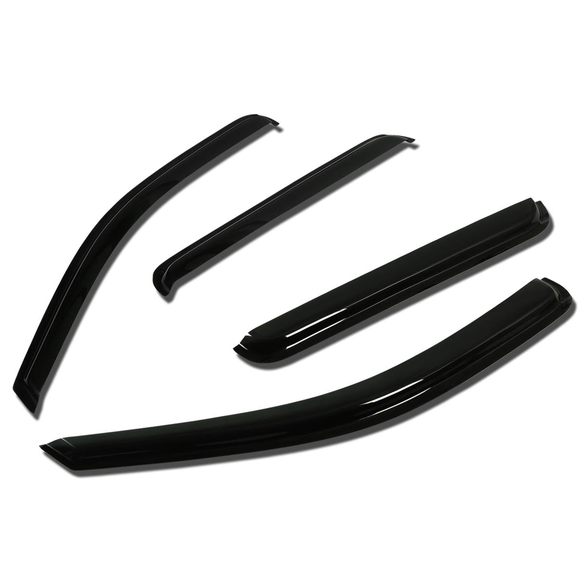 05-10 Jeep Grand Cherokee Wind Deflectors Window Visors - Rain Guards & Sun Shades for All-Weather Protection | Perfect for Highway Driving & Outdoor Adventures