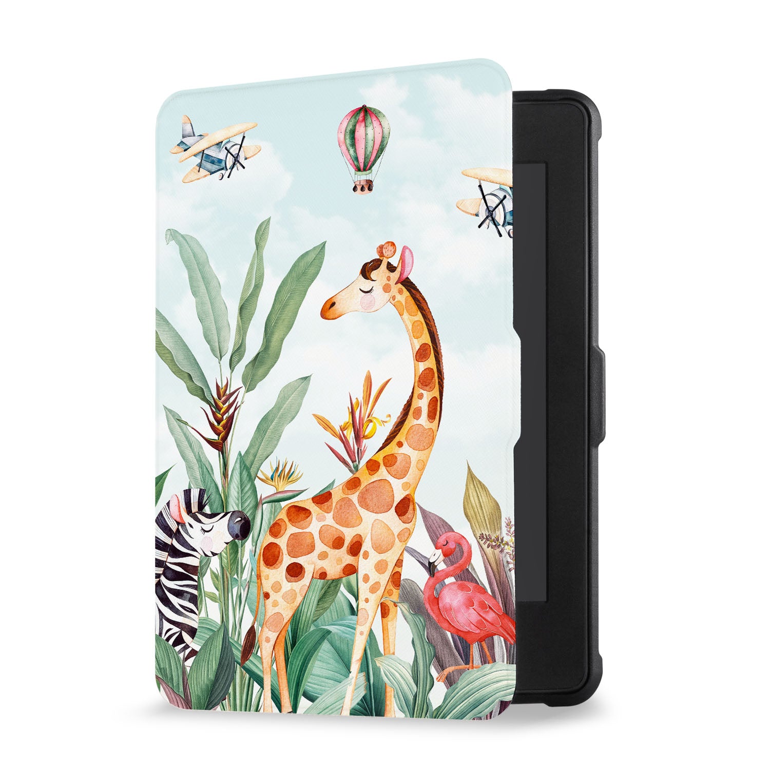 Premium Kindle Case with Rainforest Animal Design - Waterproof & Lightweight Cover for Kindle E-Reader - Perfect for Travel, Reading Outdoors, and Daily Commute