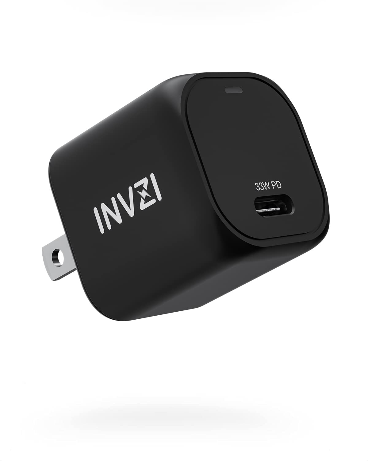 INVZI 30W GaN II USB C Fast Wall Charger - PD PPS Compact Charger for iPhone 14/13/12 Pro Max, MacBook Air, iPad Pro/Mini, Pixel 6/6 Pro - Perfect for Travel, Home & Office Use