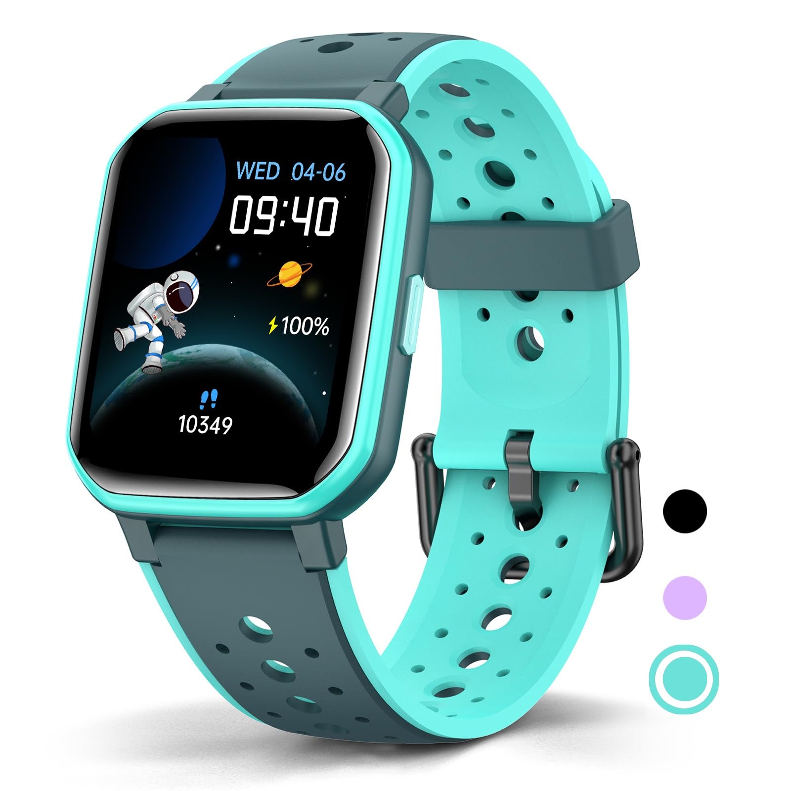 MgaoLo Kids Smart Watch for Boys & Girls - GPS Tracker, Heart Rate & Sleep Monitor, 20 Sport Modes, Pedometer, Calorie Counter - Compatible with Android & iPhone - Perfect for School, Outdoor Activities & Fitness Tracking