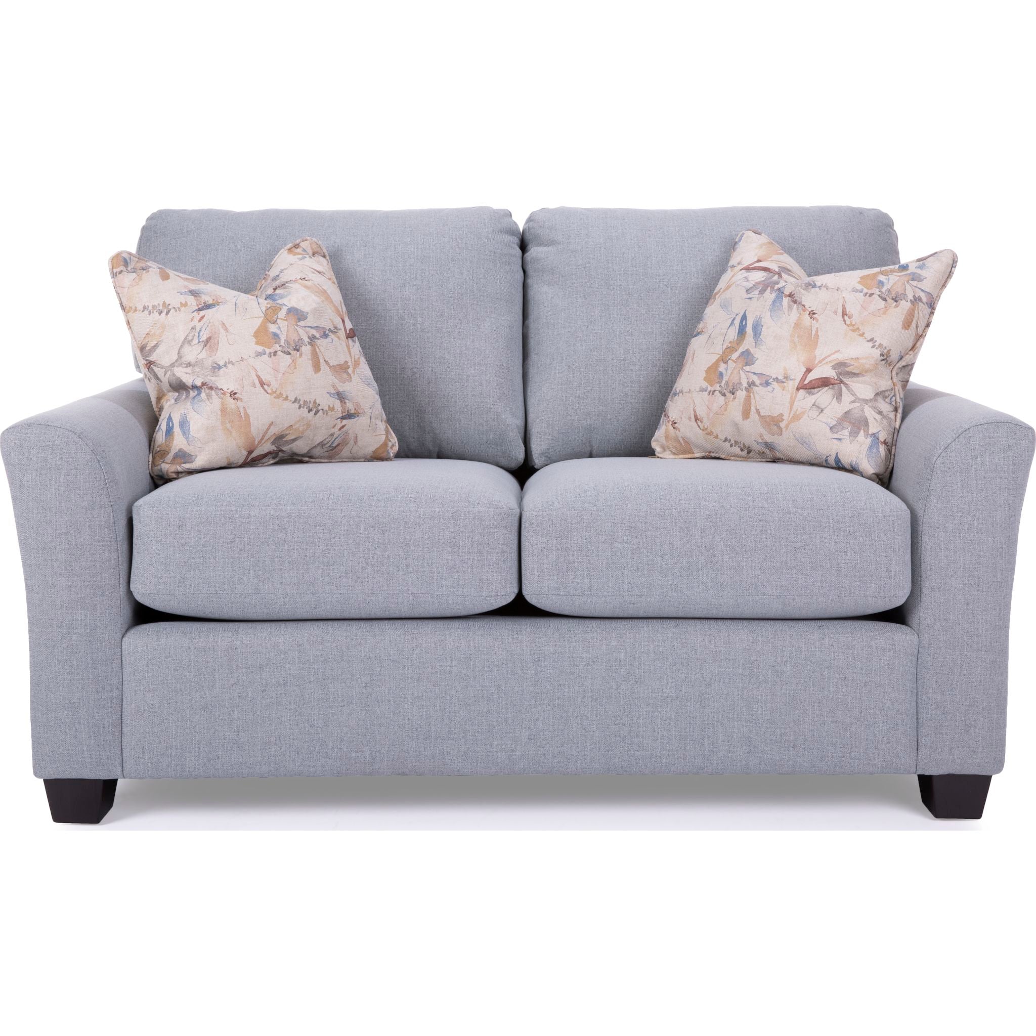 Alessandra Loveseat - Modern Upholstered Sofa for Living Room, Bedroom & Office | Comfortable Small Couch with Sturdy Wooden Legs | Perfect for Relaxing, Reading & Entertaining Guests
