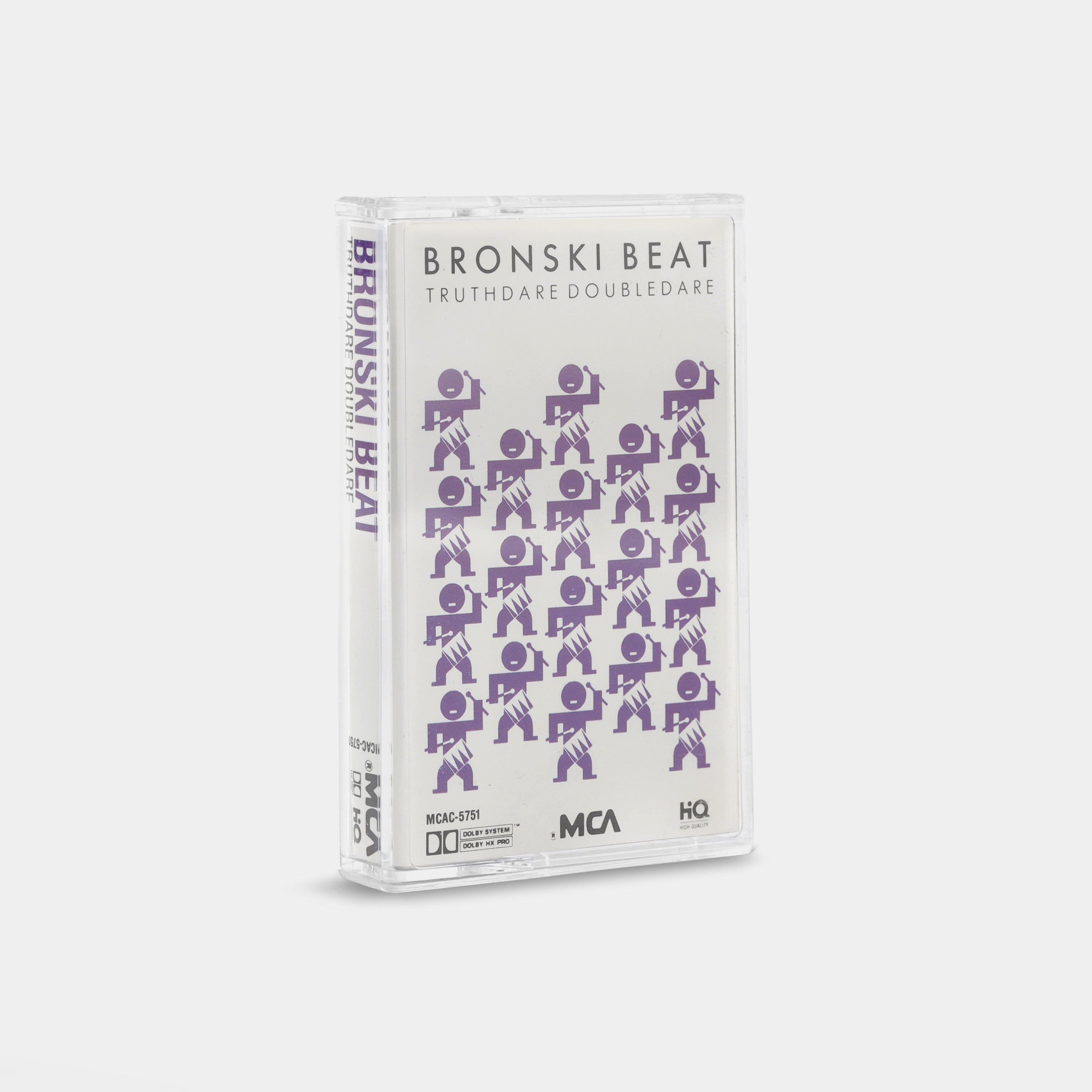 Bronski Beat Truthdare Doubledare Cassette Tape - Vintage 80s Music Collectible - Perfect for Retro Music Lovers & Cassette Tape Collectors