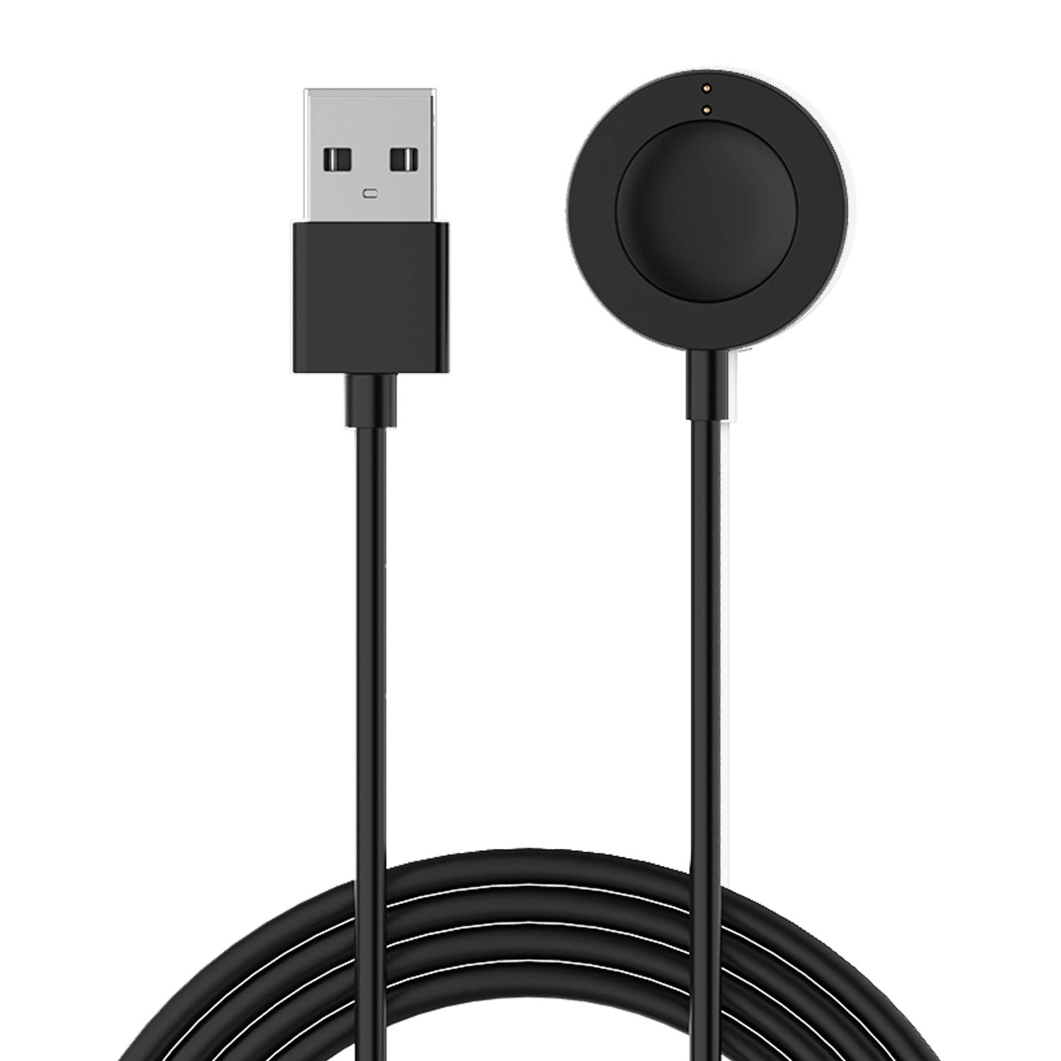Compatible with Citizen CZ Smart Watch Charger - 3.3ft Fast Magnetic Charging Cable & Dock for Citizen CZ Smartwatch (Black) | Perfect for Home, Office & Travel Use