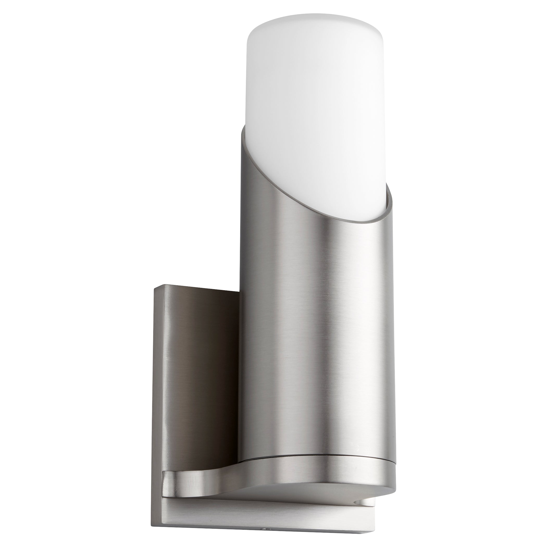 Oxygen Ellipse 3 567 124 Sconces in Satin Nickel Finish - Modern Wall Lighting for Living Room, Bedroom & Hallway
