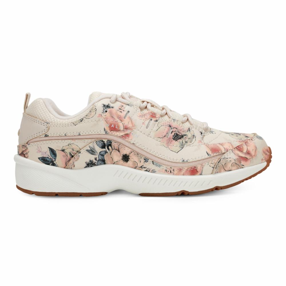 Easy Spirit Women's Romy39 Multi M Walking Shoes - Comfortable Slip-On Sneakers for Women with Arch Support - Perfect for Walking, Travel & Everyday Wear