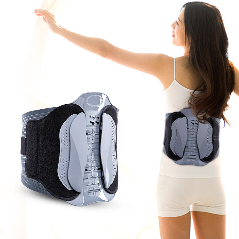 TheraCopper 2nd Generation Heated Back Brace for Pain Relief - Adjustable Lumbar Support for Men & Women - Ideal for Sciatica, Herniated Disc & Post-Surgery Recovery - Use at Work, Home or During Exercise