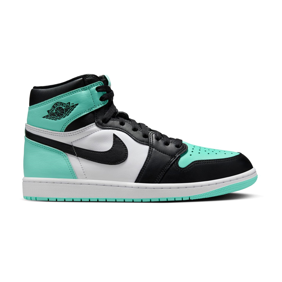 Air Jordan 1 Retro High OG 'Green Glow' Sneakers - Men's Basketball Shoes for Streetwear & Casual Style | Perfect for Sneaker Collectors & Urban Fashion Enthusiasts