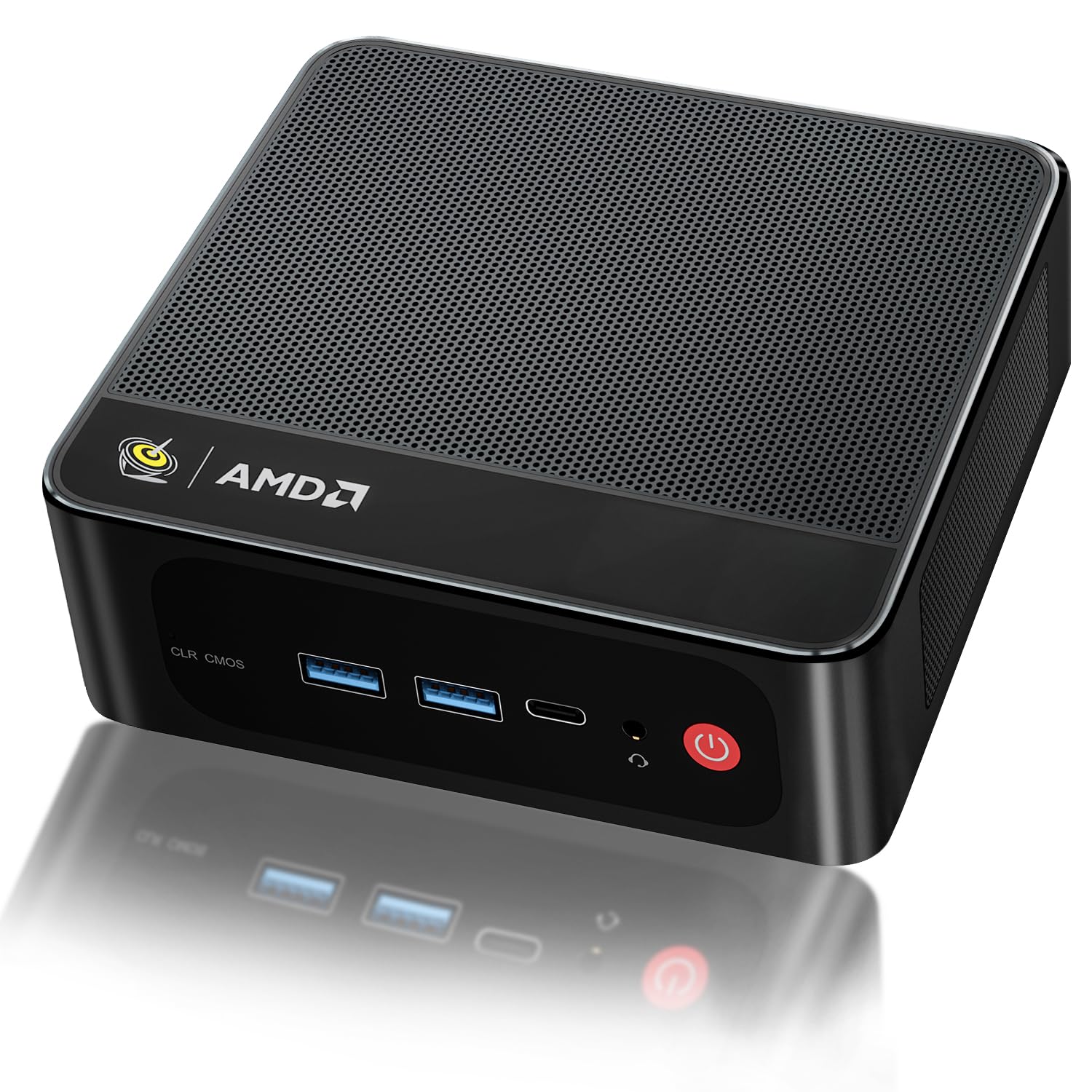 Beelink SER5 PRO Mini PC with AMD Ryzen 7 5825U (8C/16T, up to 4.5GHz), 16GB DDR4 RAM, 500GB M.2 SSD, 8-Core Graphics (2000MHz) - 4K Triple Display via HDMI/DP/USB-C, WiFi 6, BT 5.2, Auto Power On - Perfect for Home Office, Gaming & Digital Signage