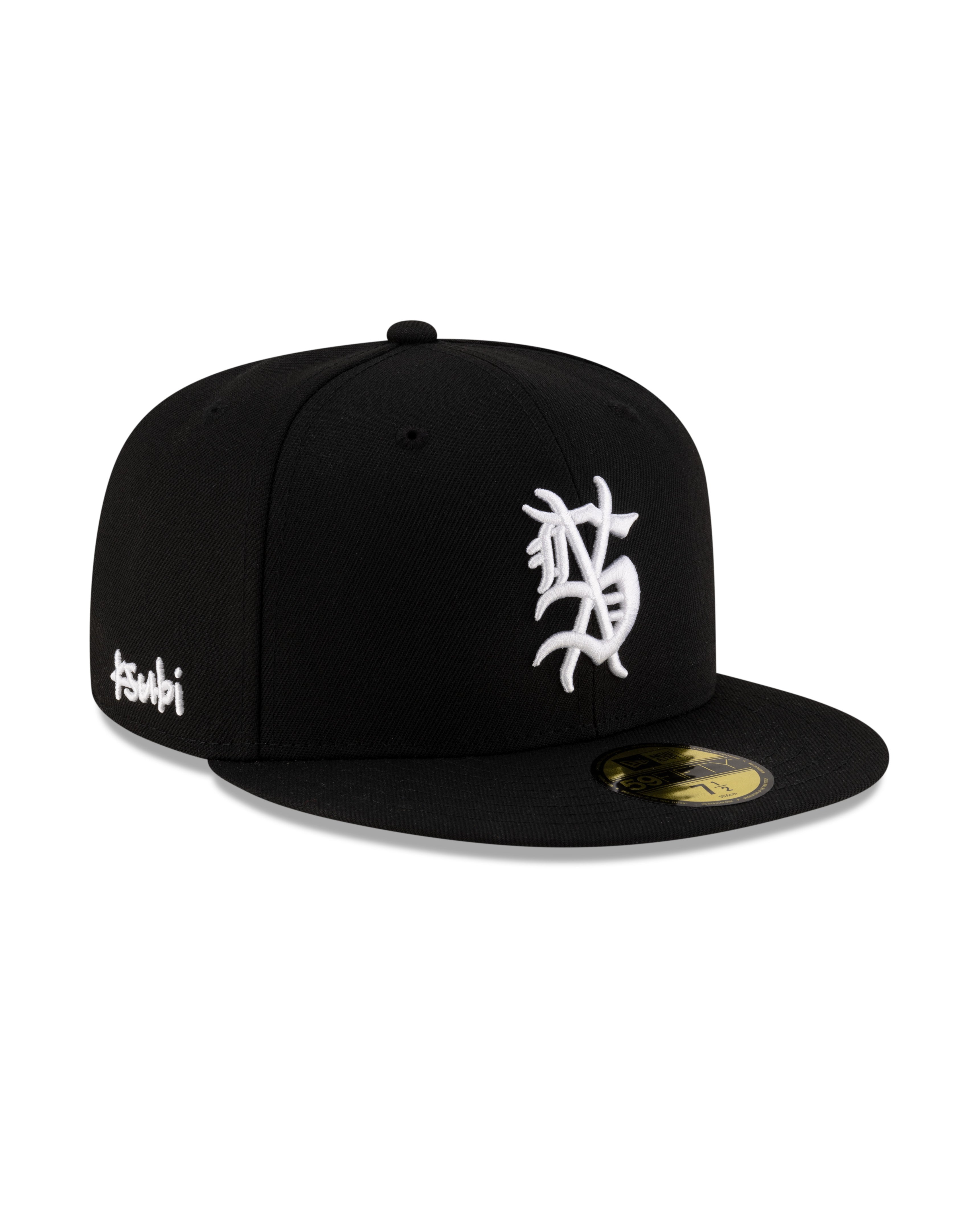 KSUBI X NEW ERA 59FIFTY Fitted Cap - Black Snapback Hat for Men & Women | Stylish Streetwear Accessory for Urban Fashion & Casual Outfits