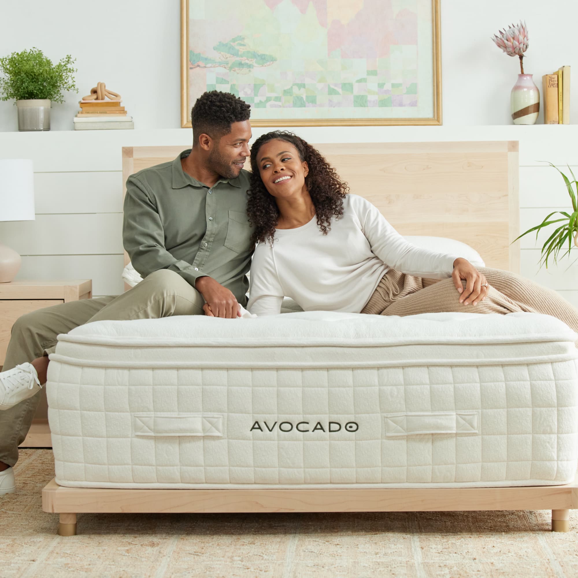 Premium Organic Mattress - 100% Natural Latex & Cotton, Hypoallergenic & Eco-Friendly (2024 Model) for Bedroom, Guest Room & Nursery - Best Sleep Solution for Allergy Sufferers & Eco-Conscious Shoppers