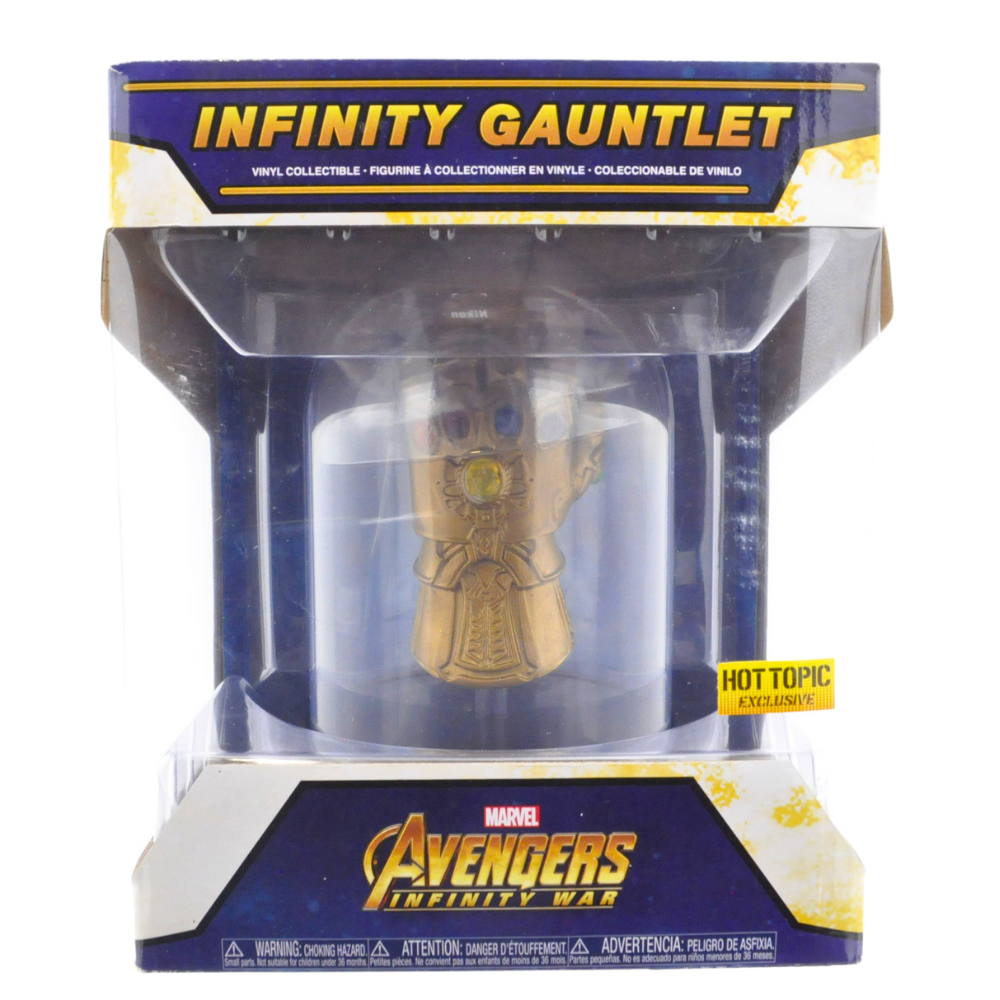 Funko Pop! Marvel Avengers Infinity Gauntlet Collectible with Dome Display Case - Hot Topic Exclusive - Perfect for Marvel Fans & Home Decor Display